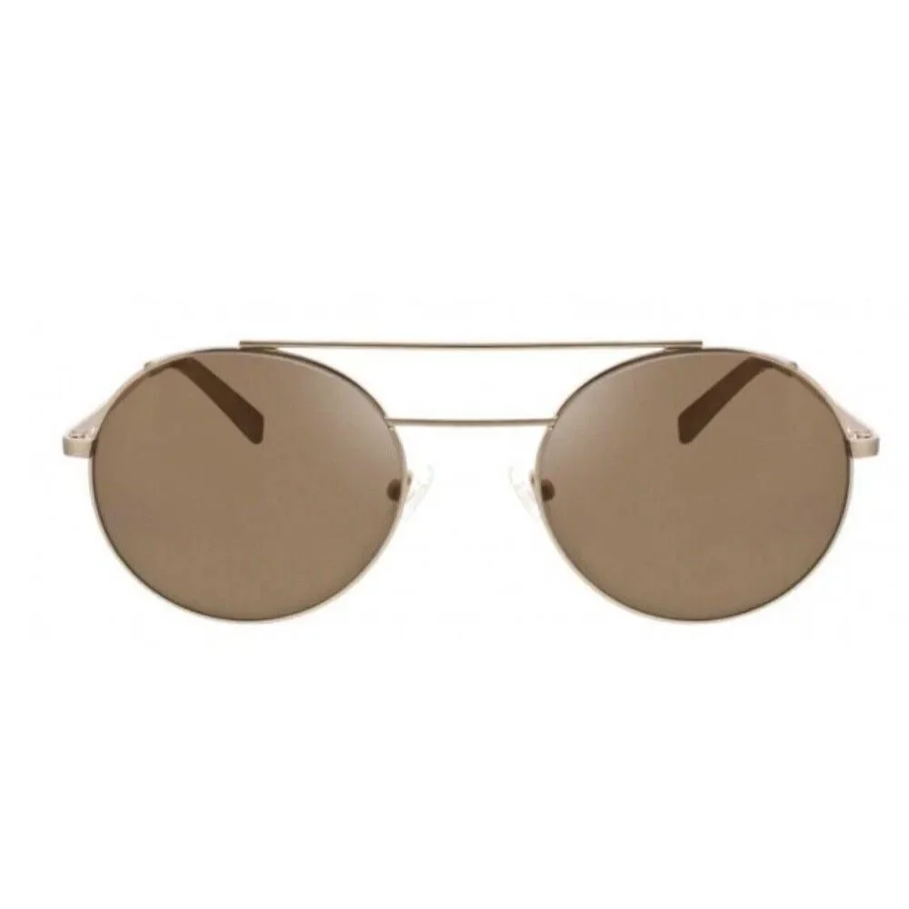 Sean John SJOS504 Round Aviator Sunglasses In Matte Gold New W/Out Tag